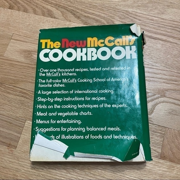 Vintage The New McCall’s Cookbook Green - Picture 3 of 4